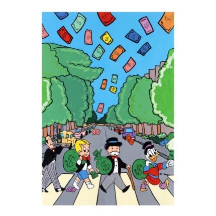 Πίνακας Pop Art Monopoly Street
