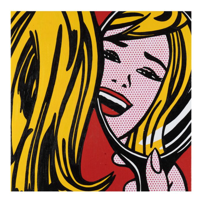 Original Popart Acrylic Painting Elephant - Image 1