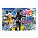 Πίνακας Pop Art Revolution Mickey Minnie