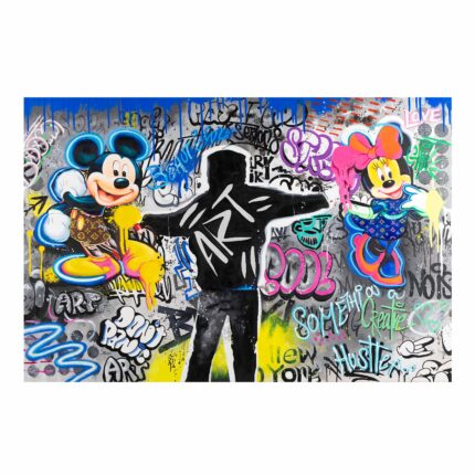 Πίνακας Pop Art Revolution Mickey Minnie