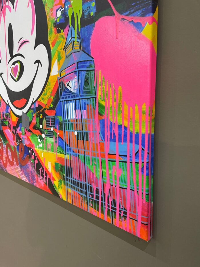 Pop art Mickey Mouse Painting