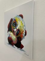 Original Popart Acrylic Painting Panda