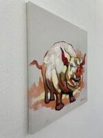 Original Popart Pig Acrylic Painting
