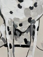 Original Acrylic Painting Dalmatian Dog